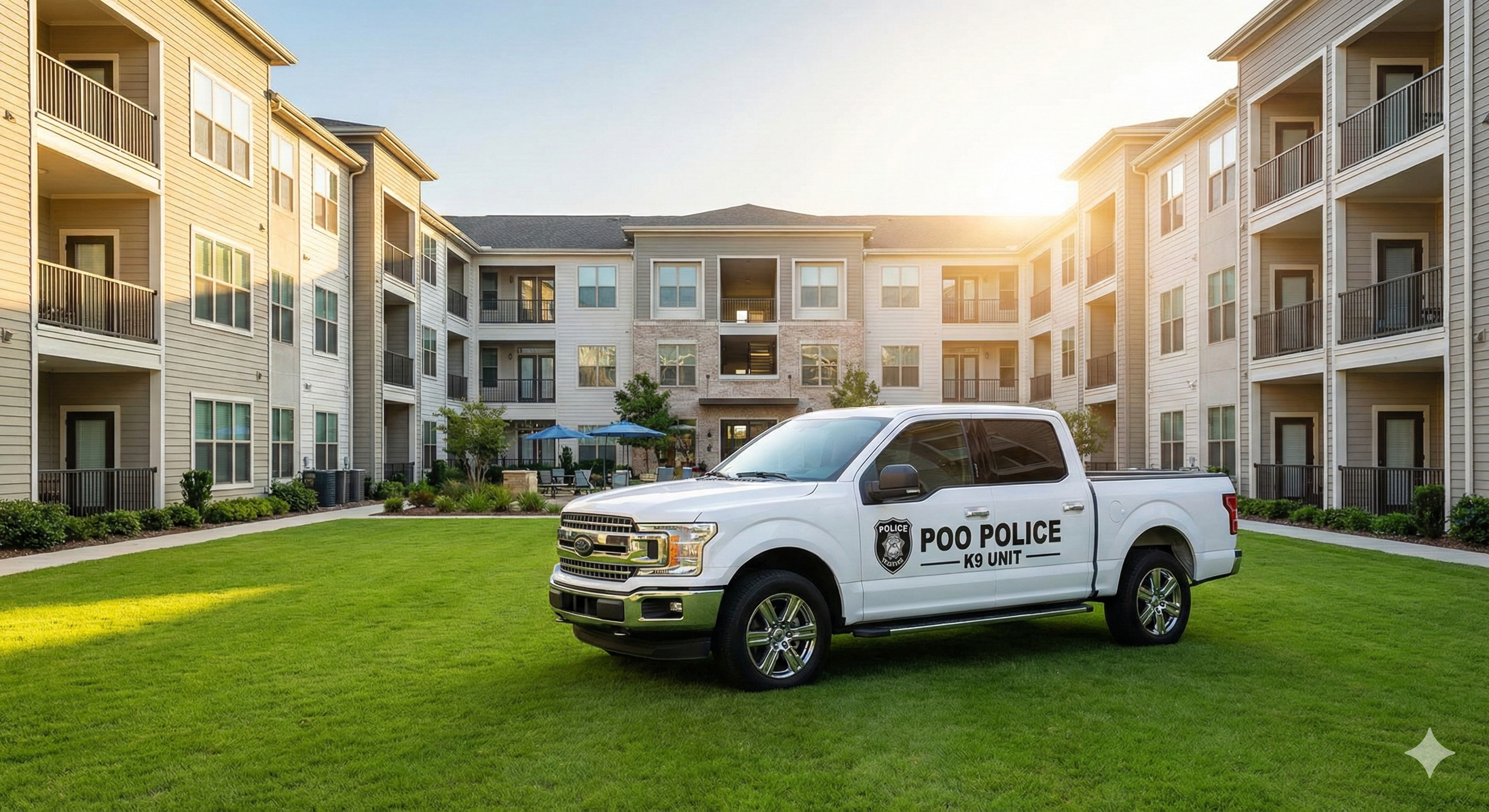 Poo Police Truck